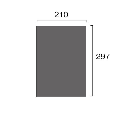 VASK用ブラックボード3mm厚 A4