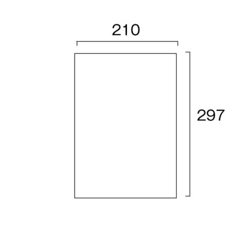 VASK用ホワイトボード3mm厚 A4