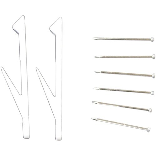 吸音材を掛けるフック 1セット(2個入)