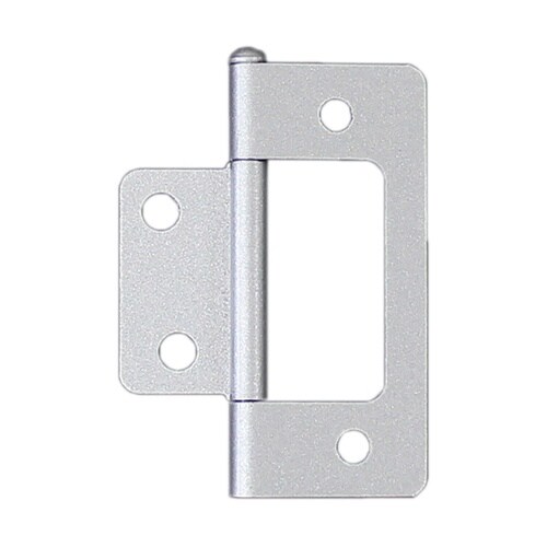 フラッシュ丁番 51mm シルバー 1セ