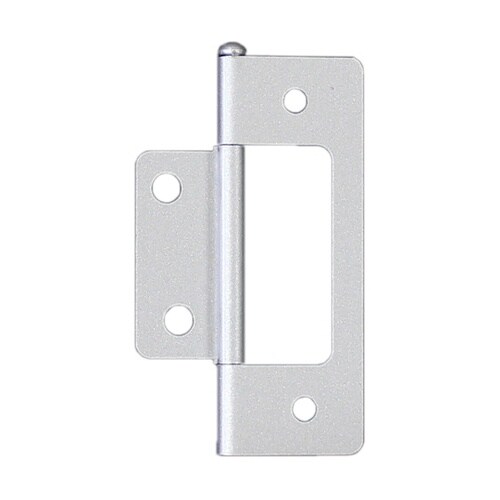 フラッシュ丁番 64mm シルバー 1セ