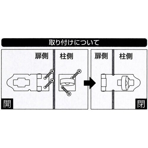 ストップ掛金 タイプ 35mm VD−0