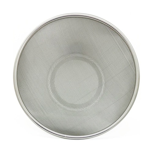 18−8ステンレスボール用ざる 19cm