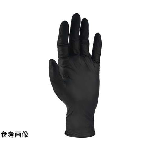 使い捨てゴム手袋 黒 Mサイズ セーフタ