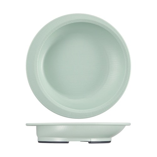 木目 すくいやすいプレート グリーン N