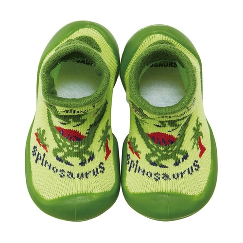 ソックスシューズ M ディノサウルス ピ