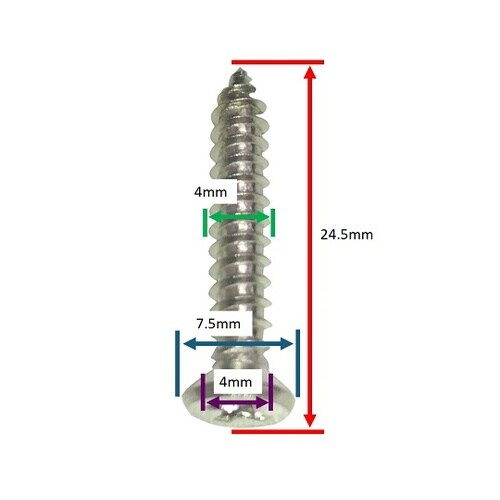 皿頭タッピングネジ&中空壁・石膏ボードア