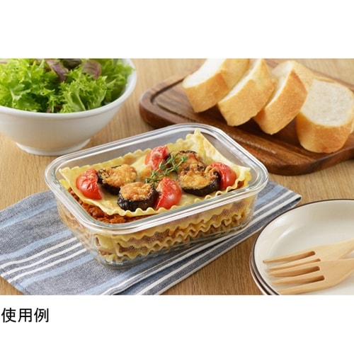 グラスコンテナ4点ロック式640ml S