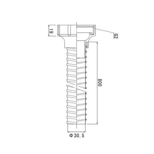 50A用ジャバラホース TO−192NL