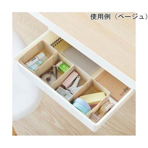 Roomy 仕切りケース A6 1/2