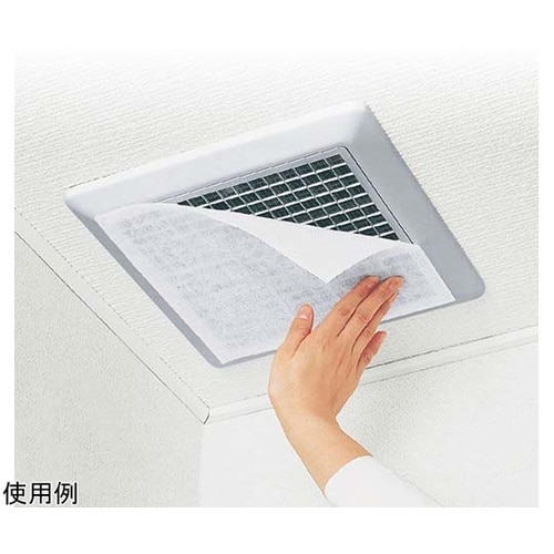 パッと貼るだけ ホコリとりフィルター 換