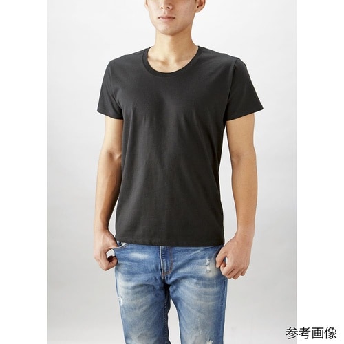 スリムフィットUネックTシャツ ホワイト