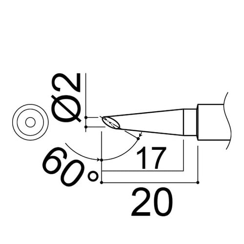 こて先 BC型 プレスト用