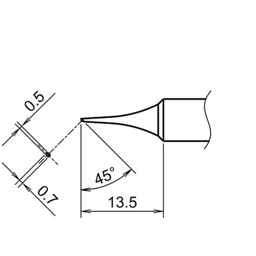 こて先 0.5C型 T18シリーズ