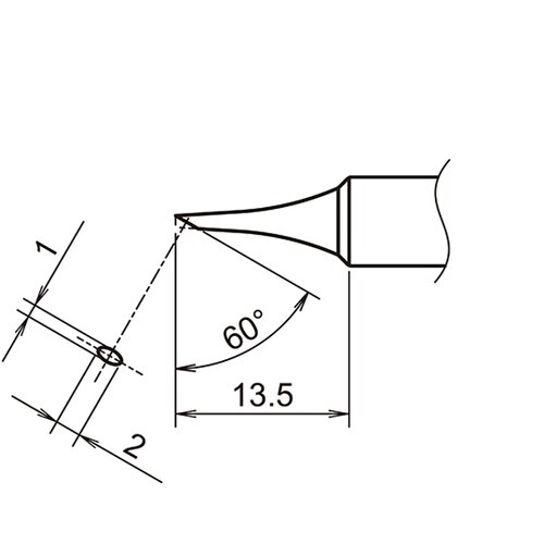 こて先 1C型 面のみ T18シリーズ