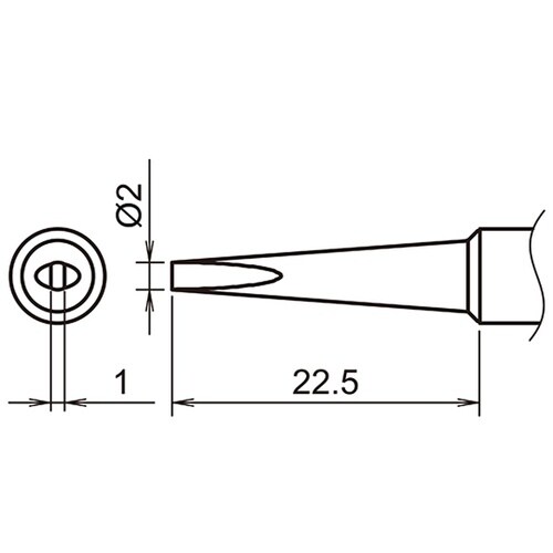 こて先 2DL型 T18シリーズ