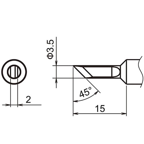 こて先 3.5K型 T18シリーズ