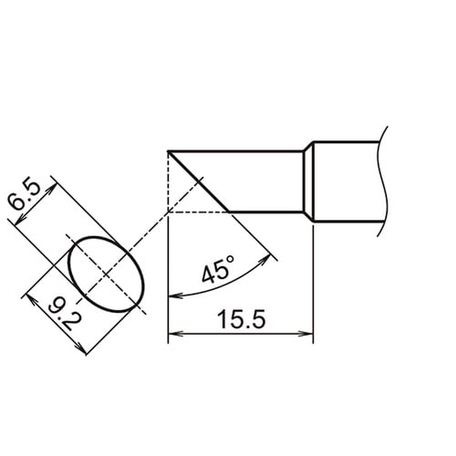 こて先 6.5C型 T19シリーズ