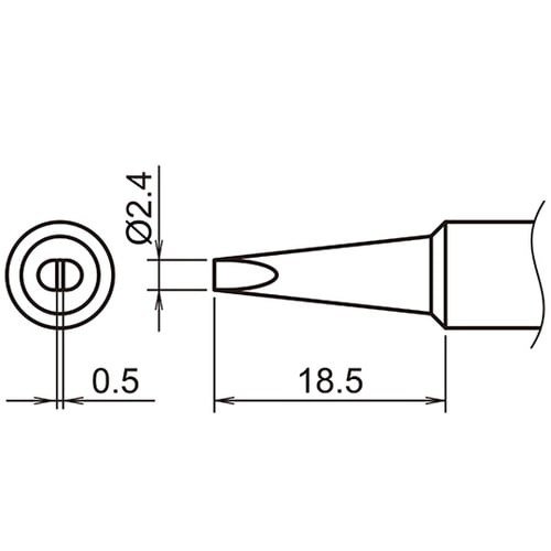 こて先 2.4D型 T19シリーズ