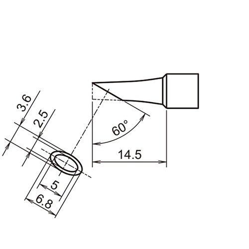 こて先 3BC型 くぼみ付き T32シリ