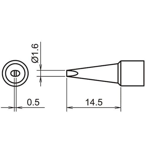 こて先 1.6D型 T32シリーズ
