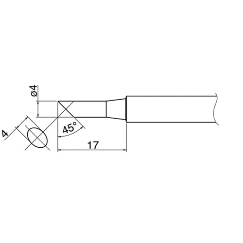 こて先 4C型 T34シリーズ