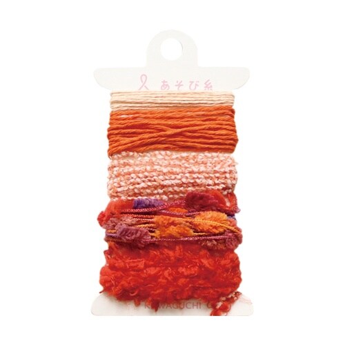 あそび糸 オレンジ 15−436