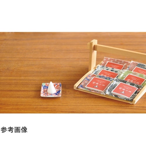 プチ風水・盛塩小皿(角型)小紋 8886