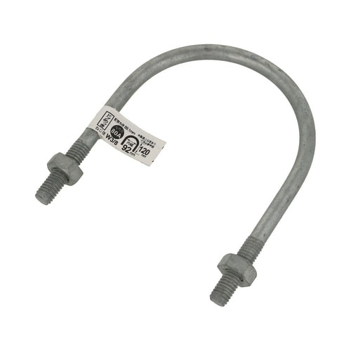 Uボルト ドブ 80A 3/8×3 1セ
