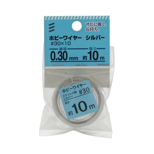 ホビーワイヤーシルバー #30×10 1