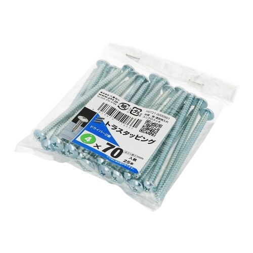 トラスタッピング 4×70 1セット(2