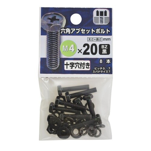 六角アプセットボルト BZ 4×20 1