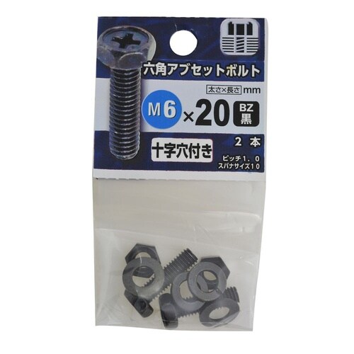 六角アプセットボルト BZ 6×20 1