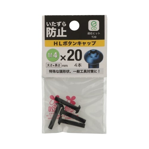 HLボタンキャップ 4×20 1セット(