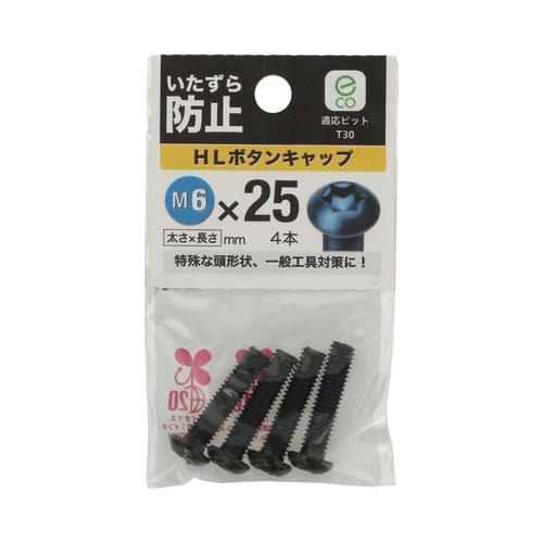 HLボタンキャップ 6×25 1セット(