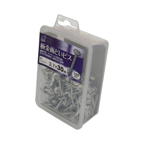 板金雨樋ビスシルバーC 3.7×30 1