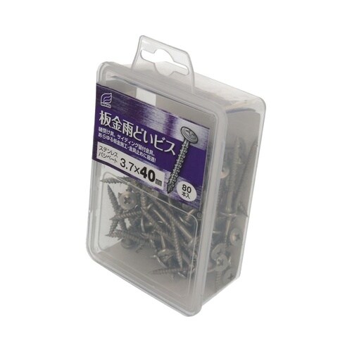 ステン板金雨樋ビスC 3.7×40 1セ