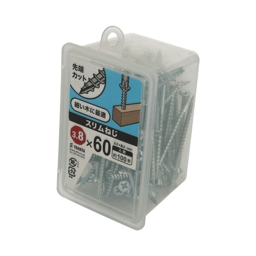 スリムねじNP 3.8×60 1セット(