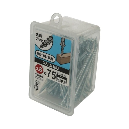 スリムねじNP 3.8×75 1セット(