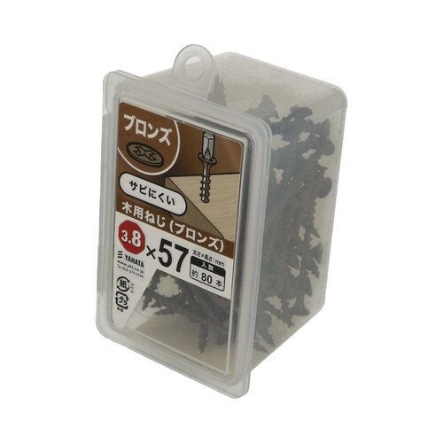 木用ねじブロンズNP 3.8×57 1セ