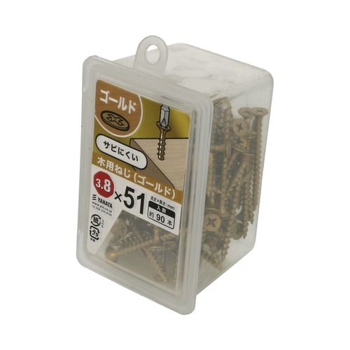 木用ねじゴールドNP 3.8×51 1セ