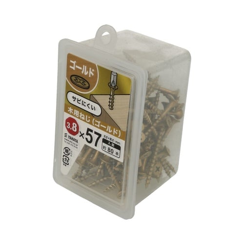 木用ねじゴールドNP 3.8×57 1セ