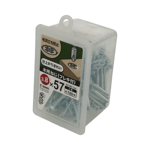 木用ねじフレキNP 3.8×57 1セッ