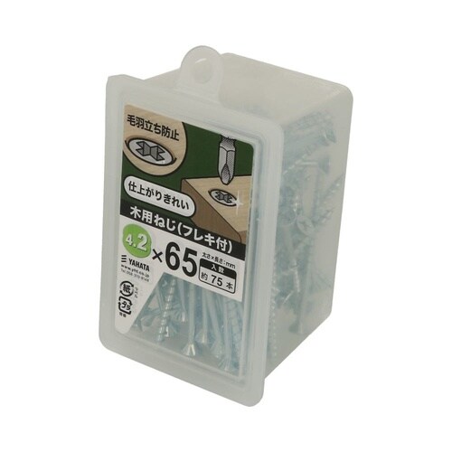 木用ねじフレキNP 4.2×65 1セッ