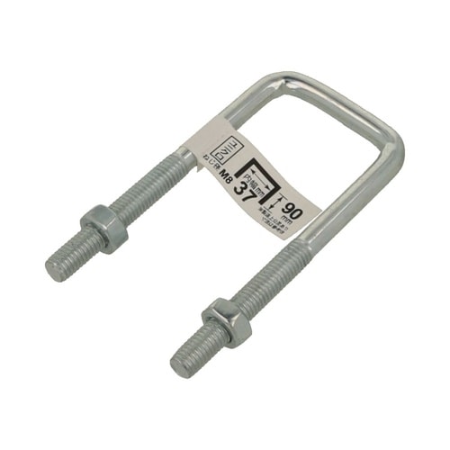 足長コの字ボルト 8×37×90 1セッ