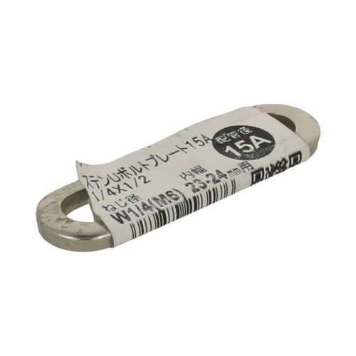 ステンUボルトプレート15A 1/4×1