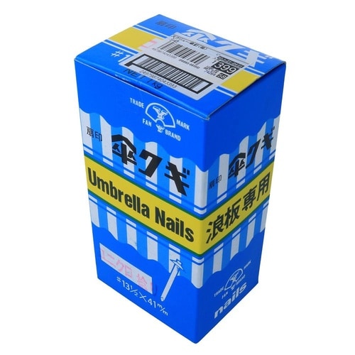 スクリュー傘釘(箱) 白