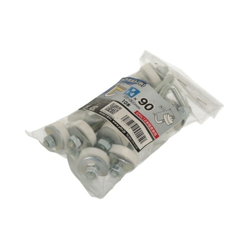 フックボルト(中) 1/4×90 1セッ