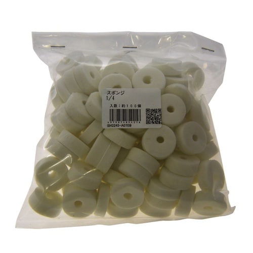 スポンジ 1/4 1セット(100個×5