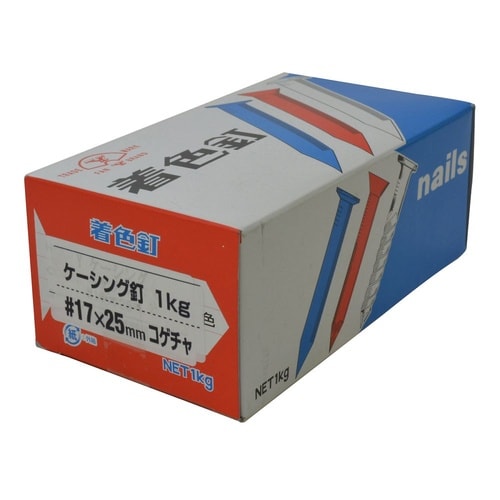 ケーシング釘25 1Kg箱 25mm コ